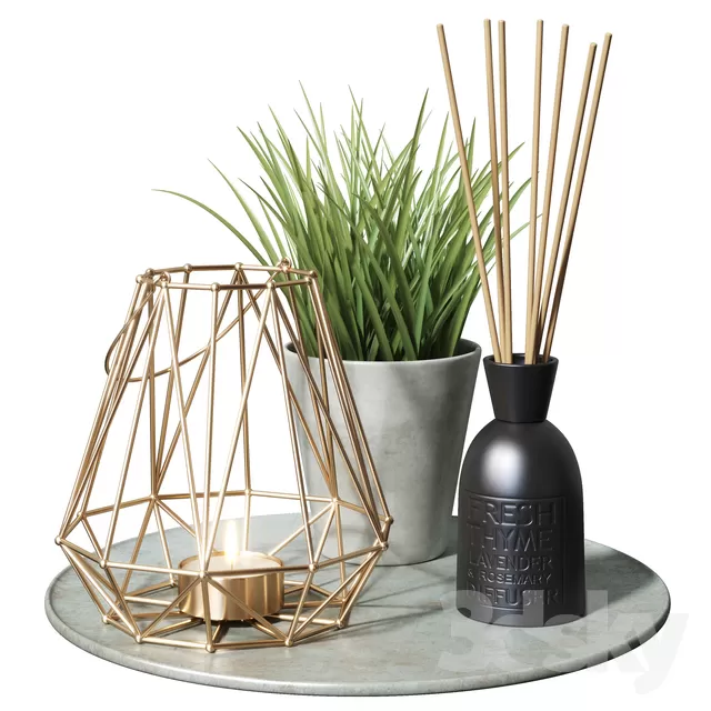 Decorative – Set – 3D Models – 0143 Decorative – Set – 3D Models – 0143