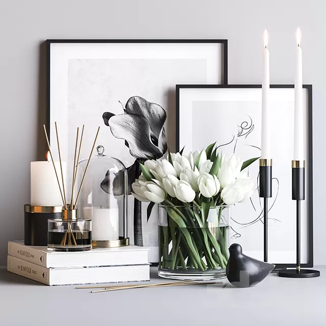 Decorative – Set – 3D Models – 0156 Decorative – Set – 3D Models – 0156