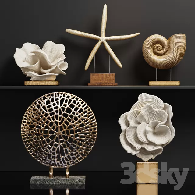 Decorative – Set – 3D Models – 0157 Decorative – Set – 3D Models – 0157