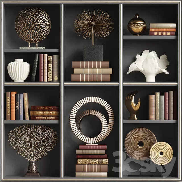 Decorative – Set – 3D Models – 0163 Decorative – Set – 3D Models – 0163