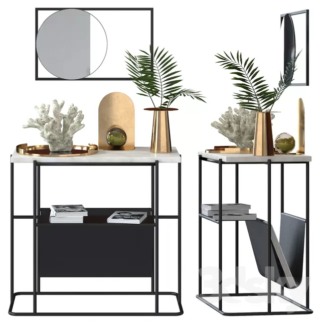 Decorative – Set – 3D Models – 0164 Decorative – Set – 3D Models – 0164