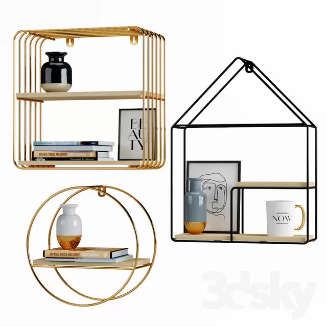 Decorative – Set – 3D Models – 0169 Decorative – Set – 3D Models – 0169