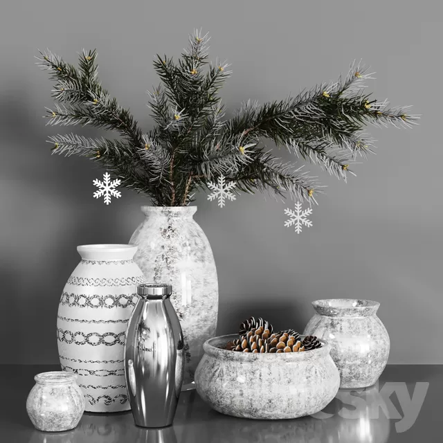 Decorative – Set – 3D Models – 0199 Decorative – Set – 3D Models – 0199