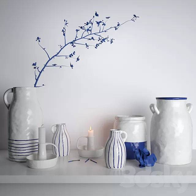 Decorative – Set – 3D Models – 0202 Decorative – Set – 3D Models – 0202