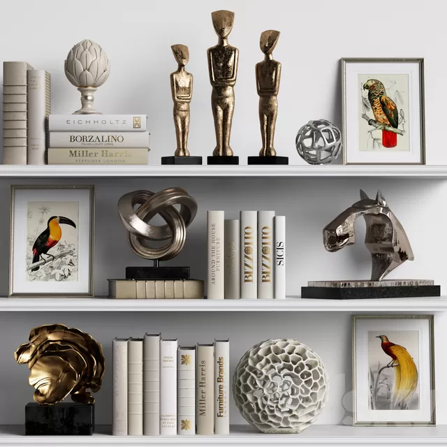 Decorative – Set – 3D Models – 0206 Decorative – Set – 3D Models – 0206