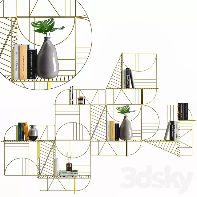 Decorative – Set – 3D Models – 0228 Decorative – Set – 3D Models – 0228