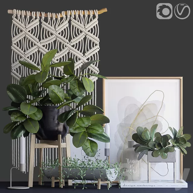 Decorative – Set – 3D Models – 0231 Decorative – Set – 3D Models – 0231