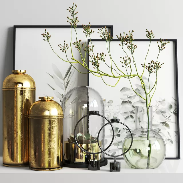 Decorative – Set – 3D Models – 0262 Decorative – Set – 3D Models – 0262