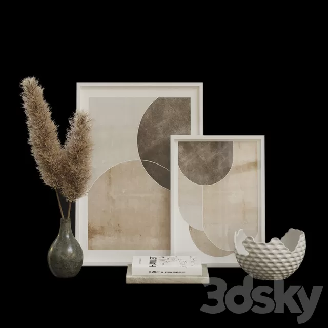 Decorative – Set – 3D Models – 0263 Decorative – Set – 3D Models – 0263