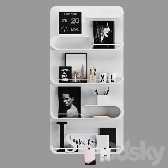 Decorative – Set – 3D Models – 0271 Decorative – Set – 3D Models – 0271