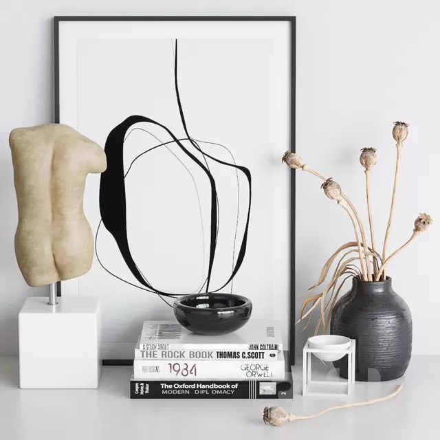 Decorative – Set – 3D Models – 0273 Decorative – Set – 3D Models – 0273