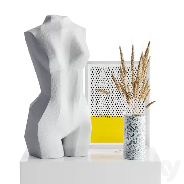 Decorative – Set – 3D Models – 0283 Decorative – Set – 3D Models – 0283