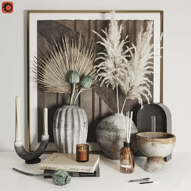 Decorative – Set – 3D Models – 0325 Decorative – Set – 3D Models – 0325