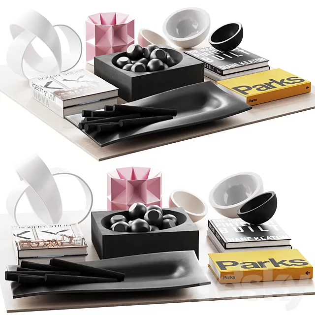 Decorative – Set – 3D Models – 0334 Decorative – Set – 3D Models – 0334