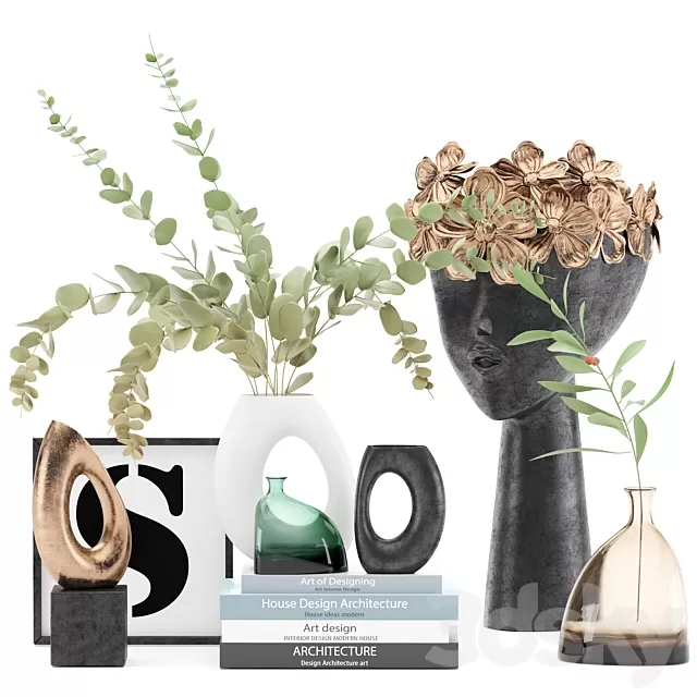 Decorative – Set – 3D Models – 0340 Decorative – Set – 3D Models – 0340