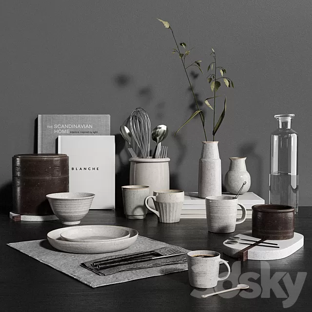 Decorative – Set – 3D Models – 0345 Decorative – Set – 3D Models – 0345