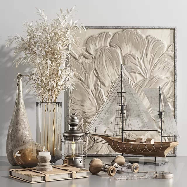 Decorative – Set – 3D Models – 0359 Decorative – Set – 3D Models – 0359