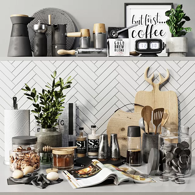 Decorative – Set – 3D Models – 0361 Decorative – Set – 3D Models – 0361