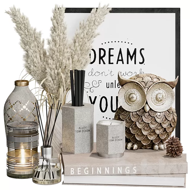 Decorative – Set – 3D Models – 0388 Decorative – Set – 3D Models – 0388