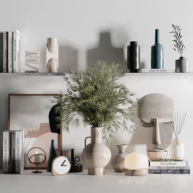 Decorative – Set – 3D Models – 0402 Decorative – Set – 3D Models – 0402