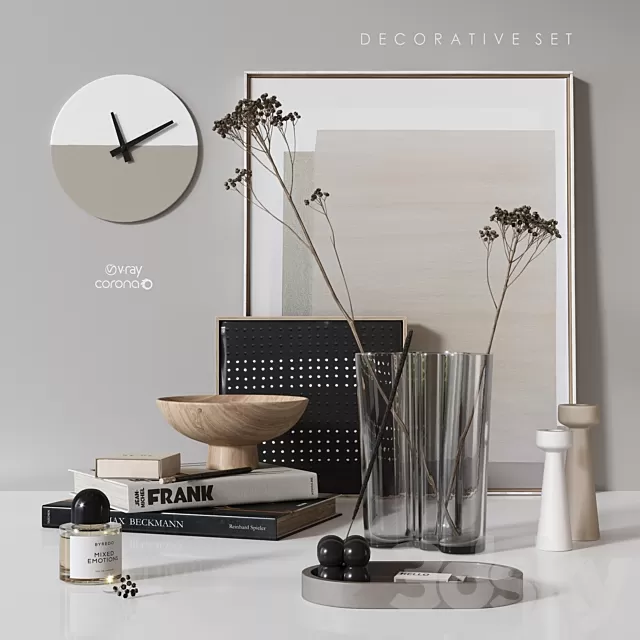 Decorative – Set – 3D Models – 0420 Decorative – Set – 3D Models – 0420