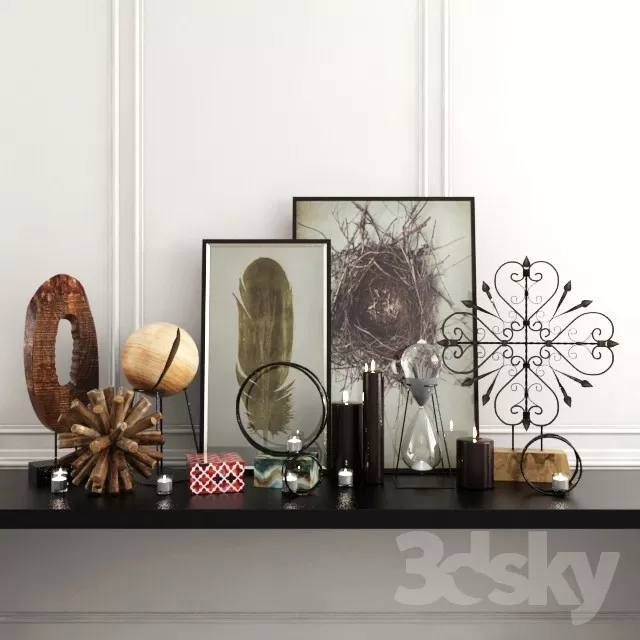 Decorative – Set – 3D Models – 0450 Decorative – Set – 3D Models – 0450