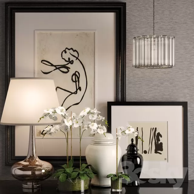 Decorative – Set – 3D Models – 0456 Decorative – Set – 3D Models – 0456