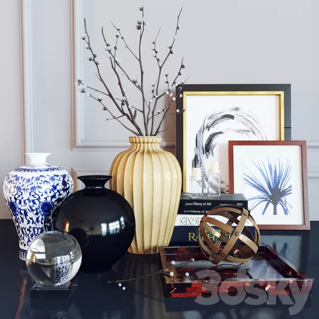 Decorative – Set – 3D Models – 0468 Decorative – Set – 3D Models – 0468