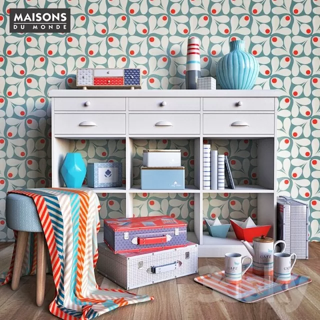 Decorative – Set – 3D Models – 0490 Decorative – Set – 3D Models – 0490