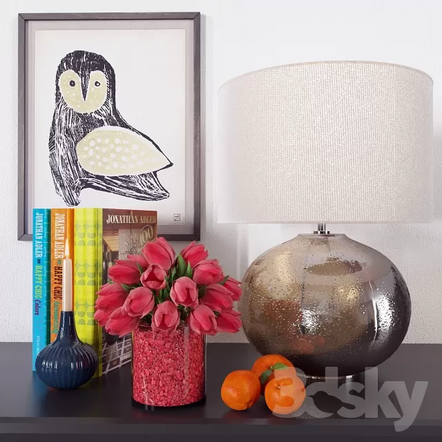 Decorative – Set – 3D Models – 0507 Decorative – Set – 3D Models – 0507