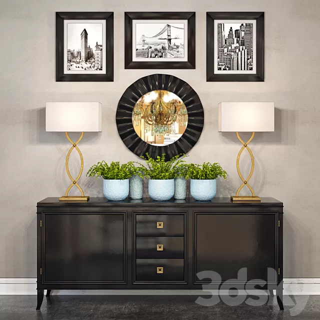 Decorative – Set – 3D Models – 0544 Decorative – Set – 3D Models – 0544