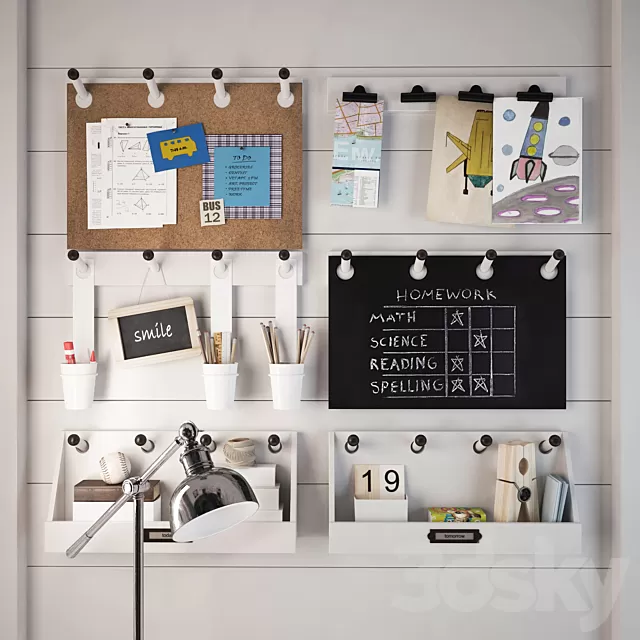 Decorative – Set – 3D Models – 0546 Decorative – Set – 3D Models – 0546