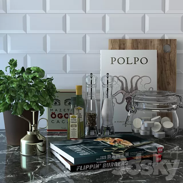 Decorative – Set – 3D Models – 0550 Decorative – Set – 3D Models – 0550