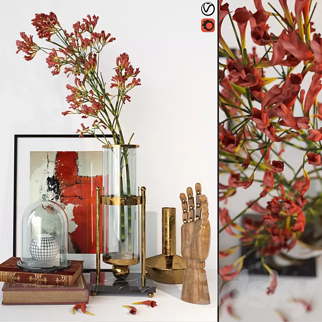 Decorative – Set – 3D Models – 0552 Decorative – Set – 3D Models – 0552