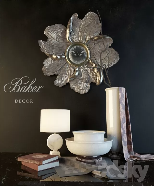 Decorative – Set – 3D Models – Baker.Decor1