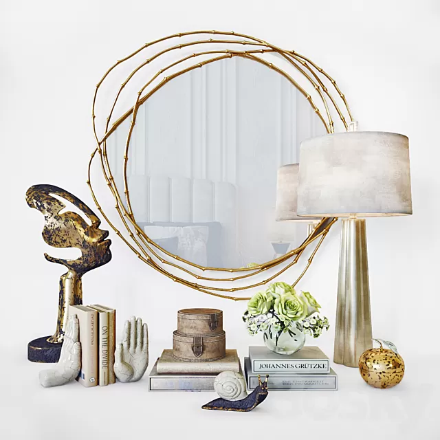 Decorative – Set – 3D Models – Console Decor.2