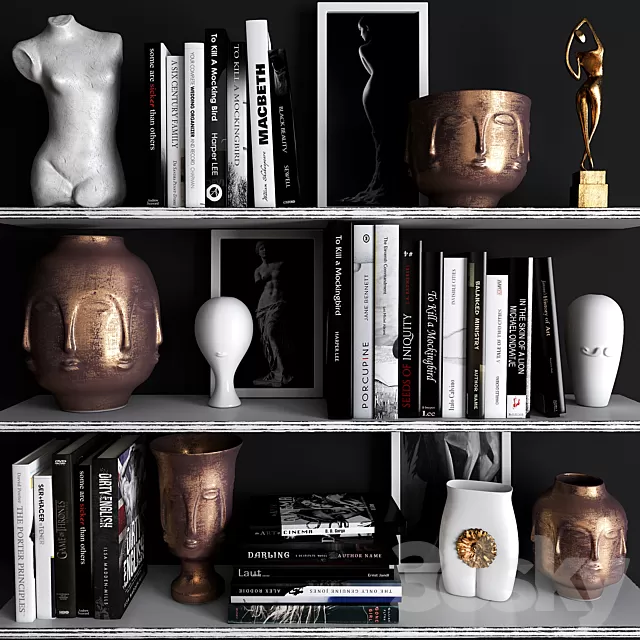 Decorative – Set – 3D Models – Decor set 20