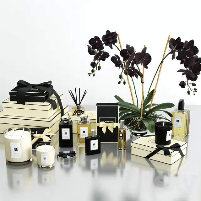 Decorative – Set – 3D Models – Decor set Jo Malone