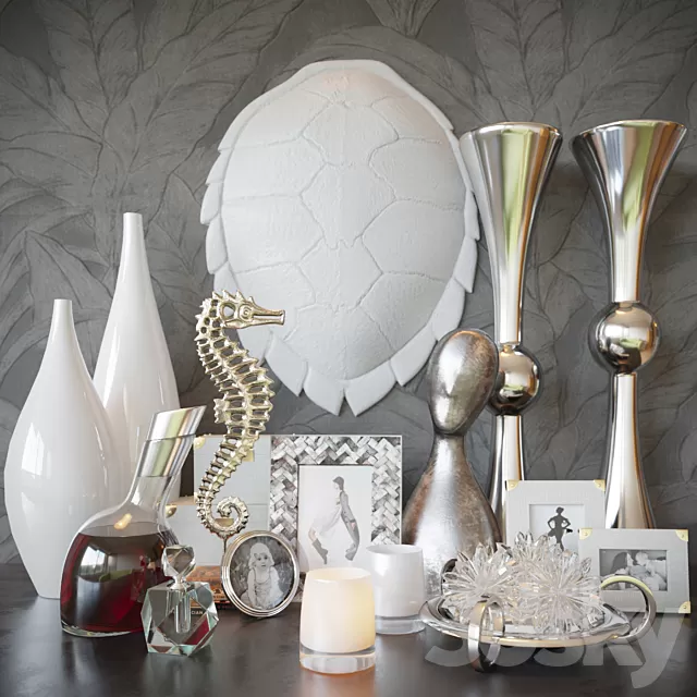 Decorative – Set – 3D Models – Decoration set 06