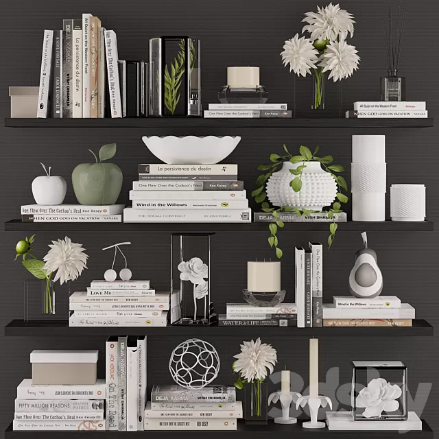 Decorative – Set – 3D Models – Decoration set 3