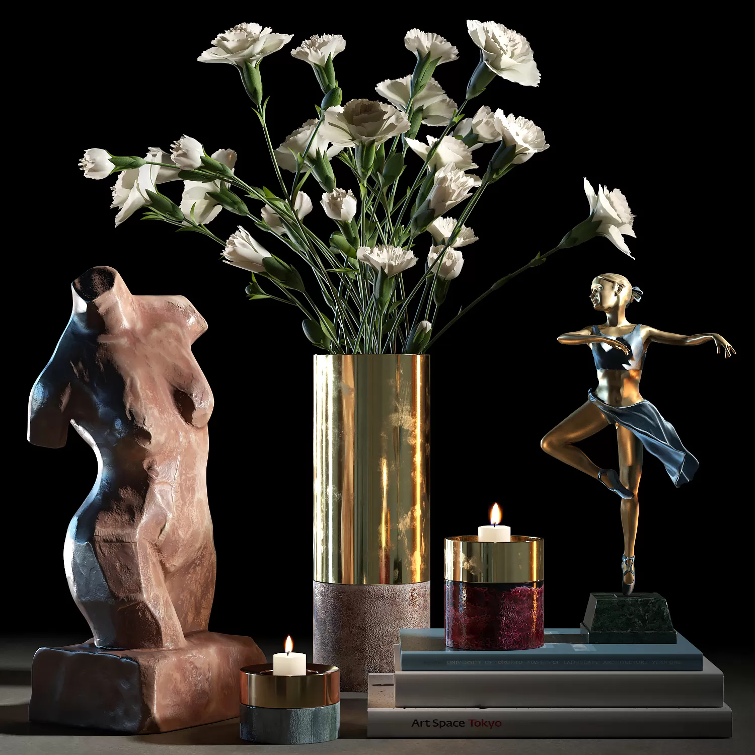 Decorative – Set – 3D Models – Decorative set 012 (max; fbx; obj)