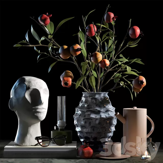 Decorative – Set – 3D Models – Decorative set 013 3d model