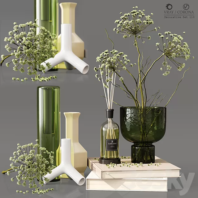 Decorative – Set – 3D Models – Decorative Set 110