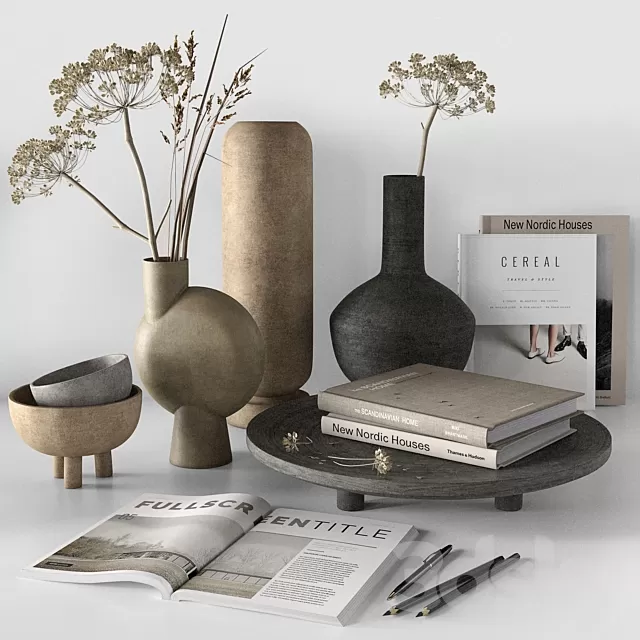 Decorative – Set – 3D Models – Decorative Set 30