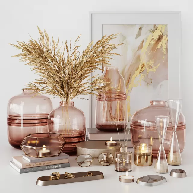 Decorative – Set – 3D Models – Decorative set 4