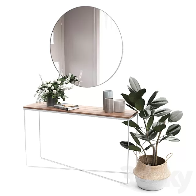 Decorative – Set – 3D Models – Decorative set Design Twins Set 01