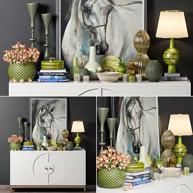 Decorative – Set – 3D Models – Decorative set-4