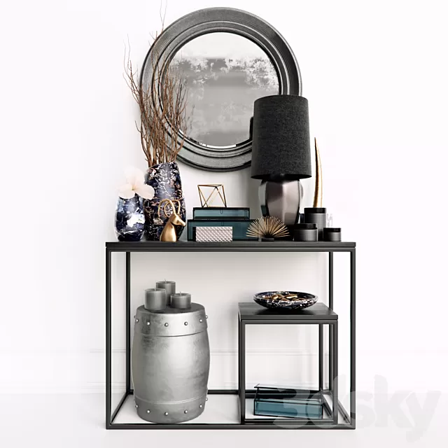 Decorative – Set – 3D Models – New Decorative Set