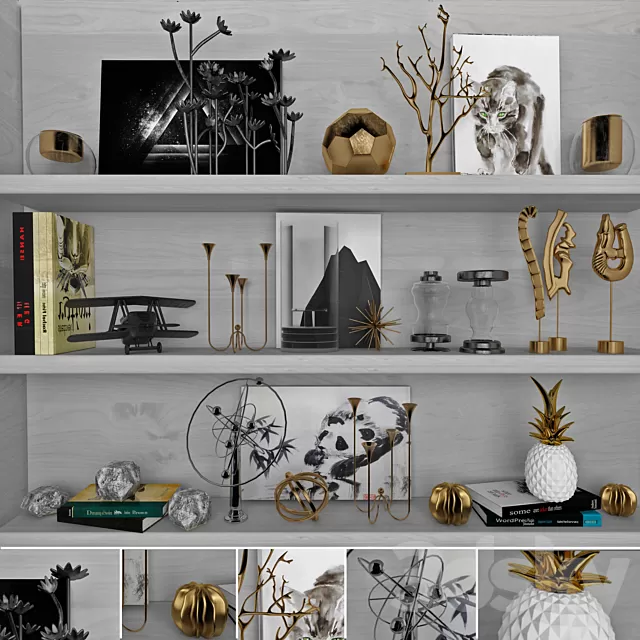 Decorative – Set – 3D Models – Set-89