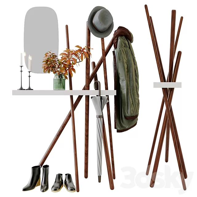 Decorative – Set – 3D Models – Tonin Casa Wood